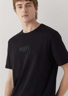 Mavi Siyah Regular Fit Erkek Tişört 0613662-900