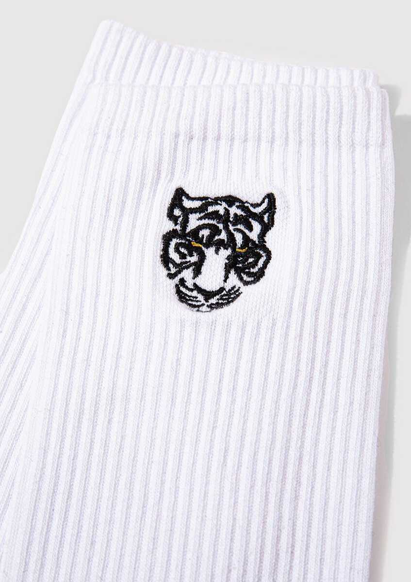 Mavi Soket Beyaz Erkek Çorap 0911744-620 (1)