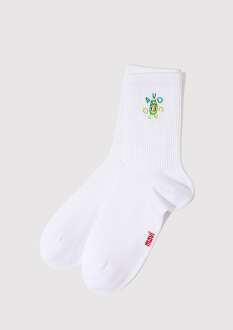 Mavi Soket Beyaz Kadın Çorap 1913253-620 