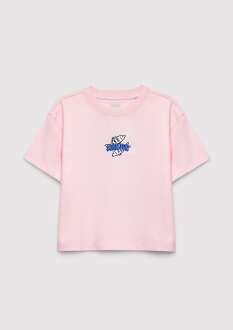 Mavi Swim Fun Baskılı Pembe Loose Fit Çocuk Tişört 7610440-90773