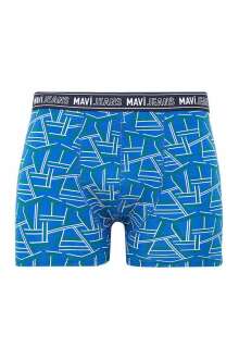 Mavi Talı Lacivert Erkek Boxer 0911065-70695 
