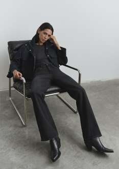 Mavi Taylor Iconic Antrasit Smoke Kadın Jean Pantolon 1010840-90762 