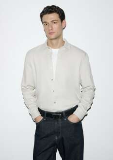 Mavi Tencel Bej Erkek Gömlek 0210818-70134 