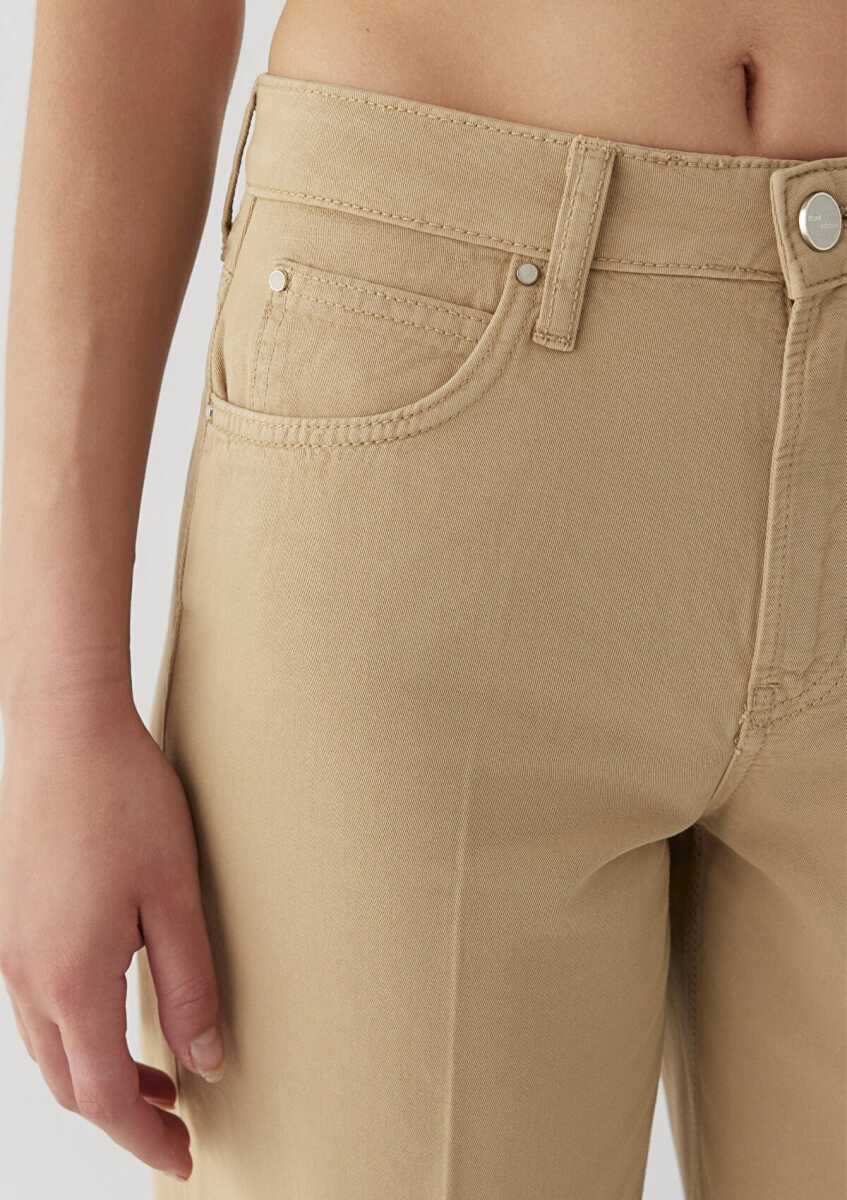 Mavi Tiya Mavi Edition Camel Baggy Fit Kadın Jean Pantolon 1018900-A4201 - 7