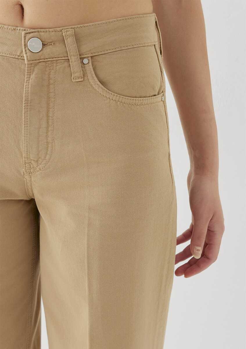 Mavi Tiya Mavi Edition Camel Baggy Fit Kadın Jean Pantolon 1018900-A4201 - 8