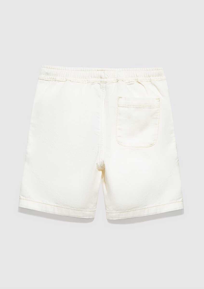 Mavi Tobias MV91 Street Ekru Denim Çocuk Jean Şort 6411056-A2941 - 3