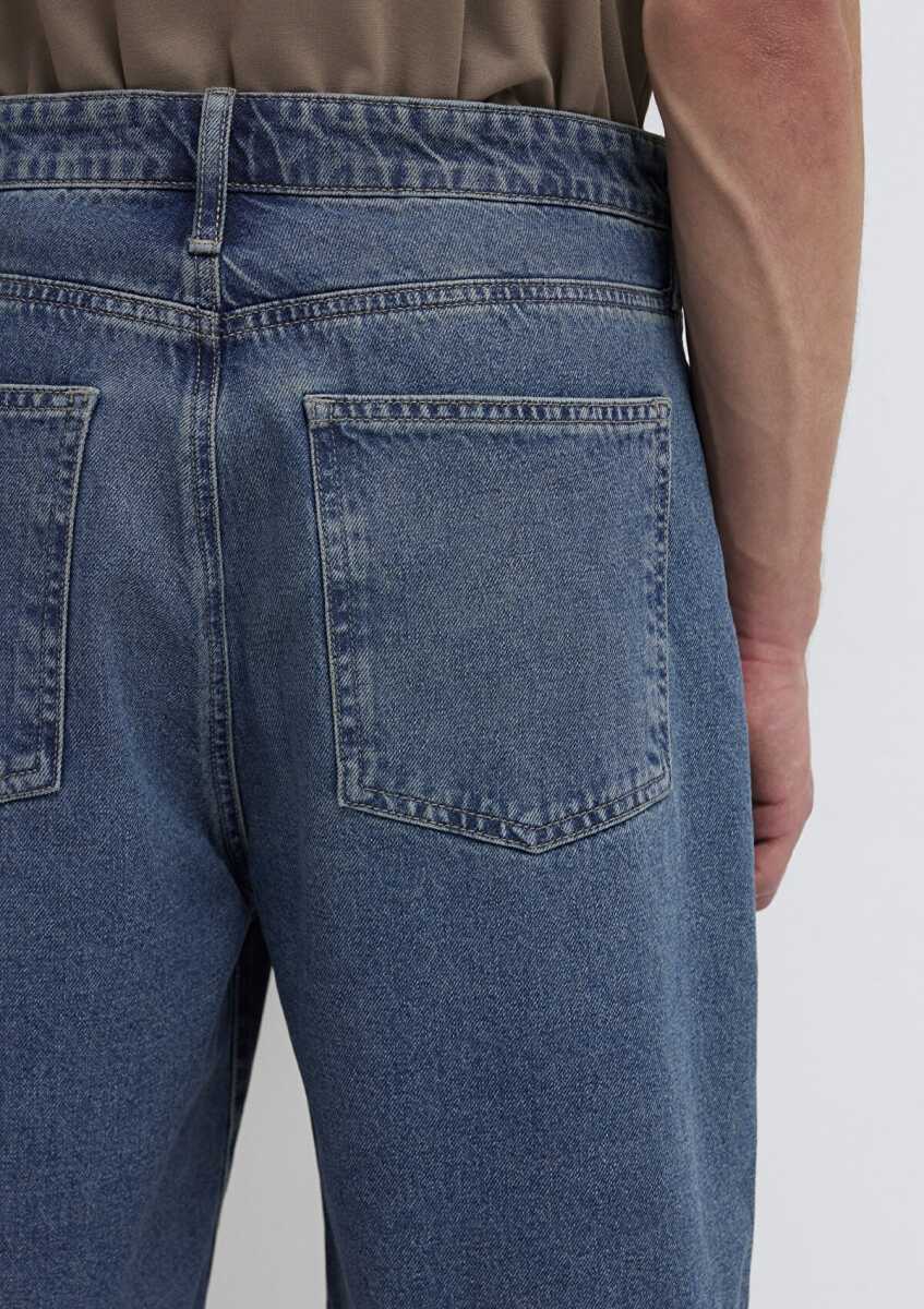 Mavi Toronto Street Indigo Mavisi Baggy Fit Erkek Jean Şort 0421040-89805 - 8