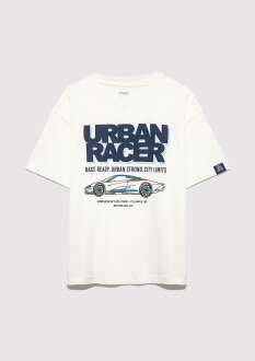 Mavi Urban Racer Baskılı Çocuk Tişört 6610364-70057 