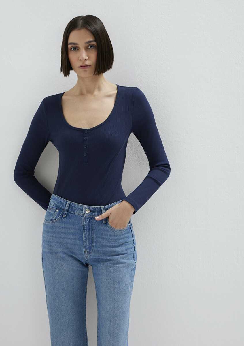 Mavi Uzun Kollu Lacivert Kadın Sweat 1613843-70497 (1)