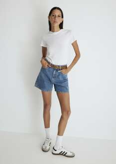 Mavi Verna Mid Blue 90's Kadın Jean Şort 1410059-87081