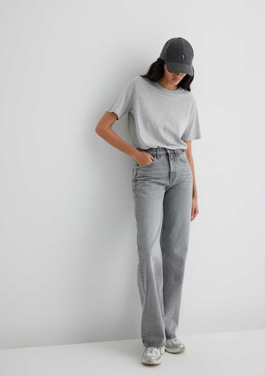 Mavi Victoria Real Blue Açık Gri Kadın Jean Pantolon 101072-90392 - 1