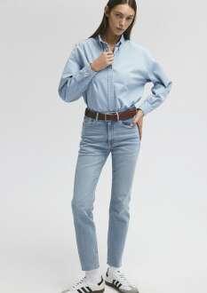 Mavi Vıola Lt Premıum Blue Kadın Jean Pantolon 101048-84189 