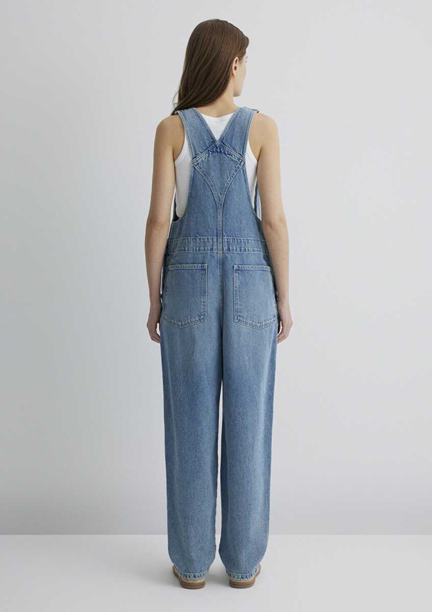 Mavi Willow Lt Blue Denim Kadın Jean Tulum 1010035-89227 - 4
