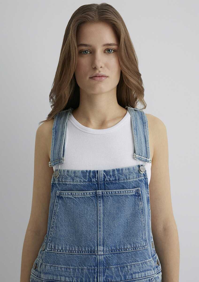 Mavi Willow Lt Blue Denim Kadın Jean Tulum 1010035-89227 - 5