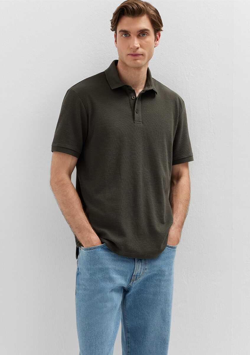 Mavi Yeşil Erkek Polo Tişört 0612521-71553 - 1