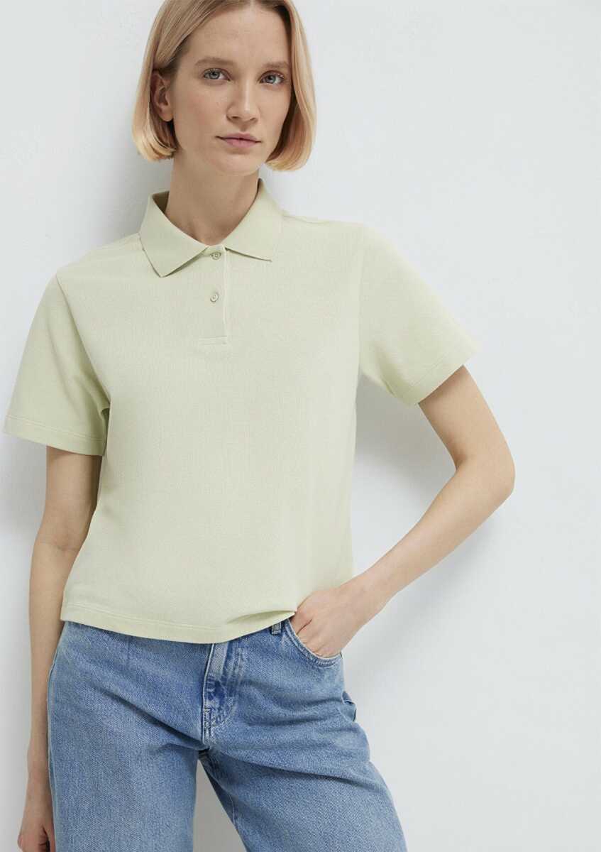 Mavi Yeşil Regular Fit Kadın Polo Tişört 1613714-71677 (1)