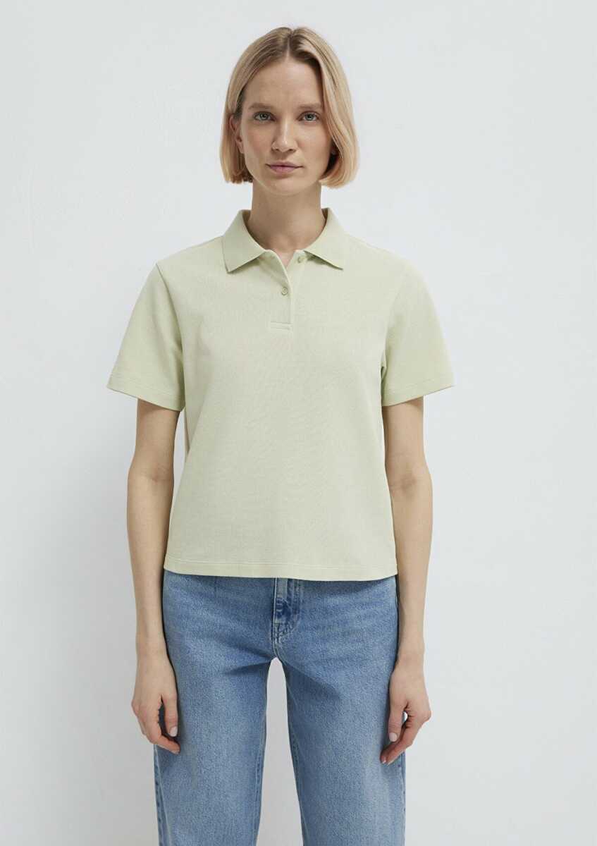 Mavi Yeşil Regular Fit Kadın Polo Tişört 1613714-71677 - 4
