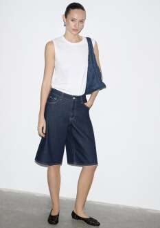 Mavi Zasha Rinse Mavi Edition Boyfrent Kadın Jean Şort 1411233-A1593