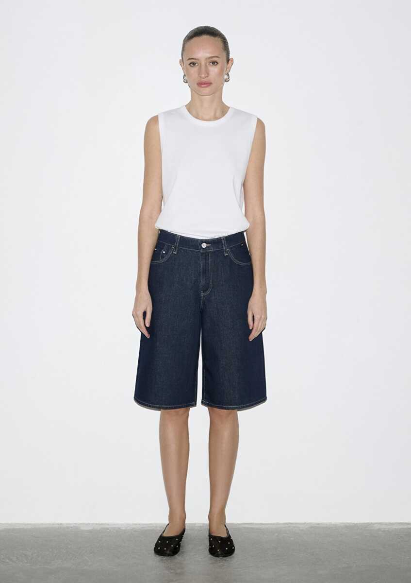 Mavi Zasha Rinse Mavi Edition Boyfrent Kadın Jean Şort 1411233-A1593 - 3