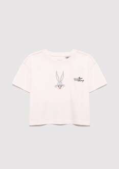 Mavi Bugs Bunny Baskılı Çocuk Tişört 7610369-90773 