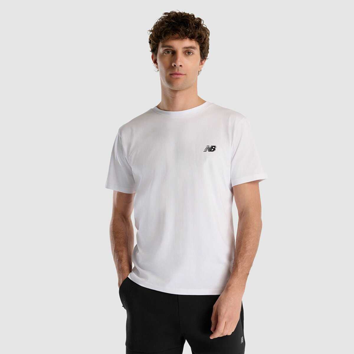 New Balance Erkek T-shirt MNT1537-WT