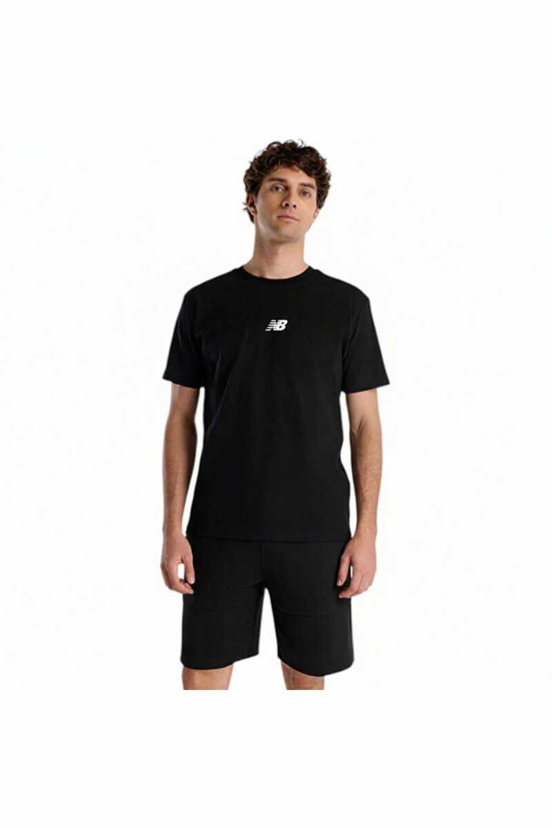 New Balance Lifestyle Erkek T-shirt MNT1642-BK