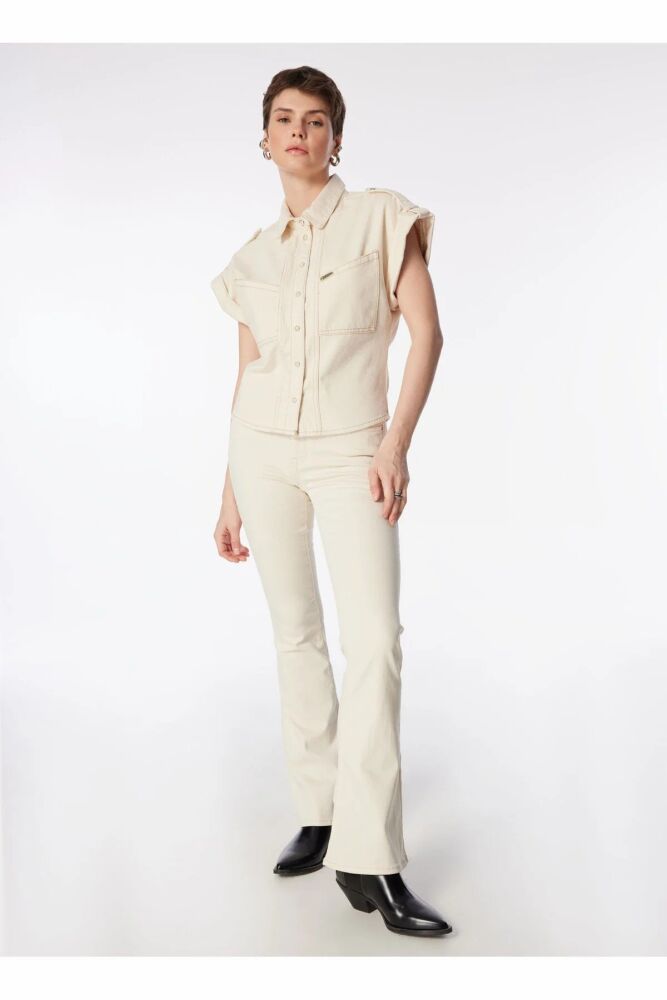 Only Blush Mıd Flare Fit  Kadın Jean Pantolon 15230778