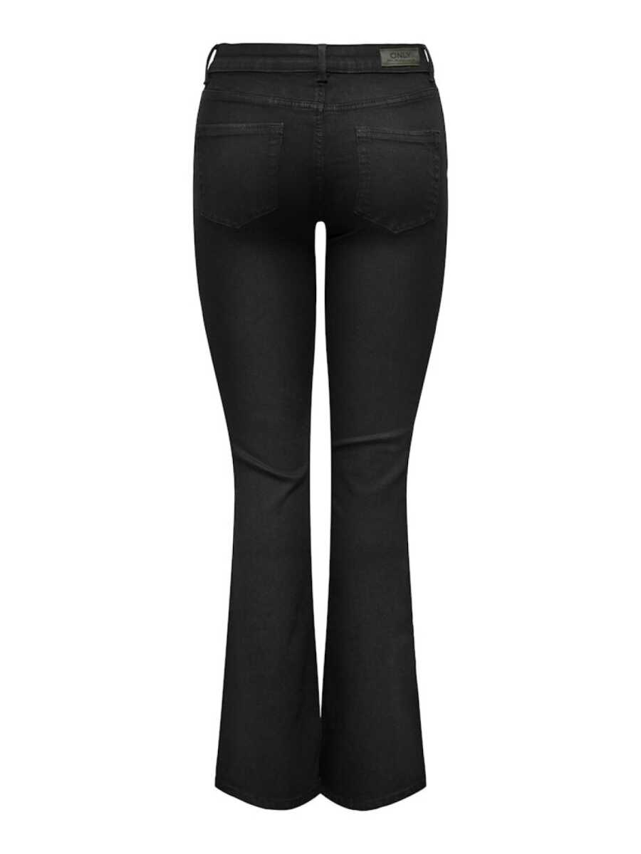 Only Blush Mıd Flared Bol Paça Kadın Jean Pantolon 15324908 - 4