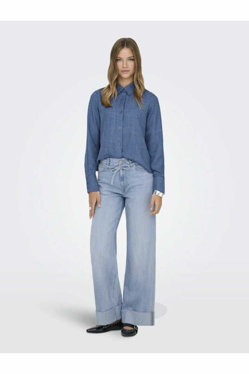 Only Broome Hw Wıde Leg Lit Kadın Jean Pantolon 15364548 - Only