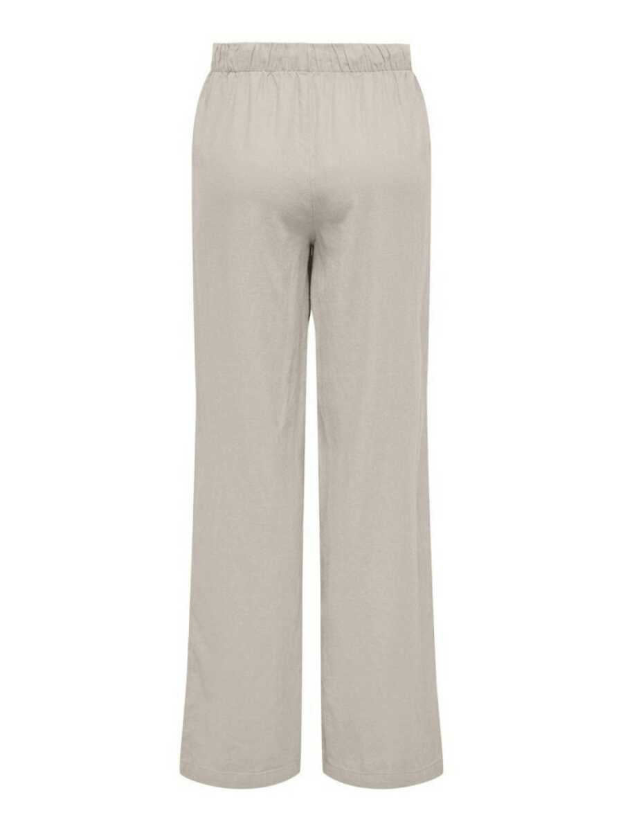 Only Caro Loose Fit Keten Viscos Kadın Pantolon 15291807 - 2