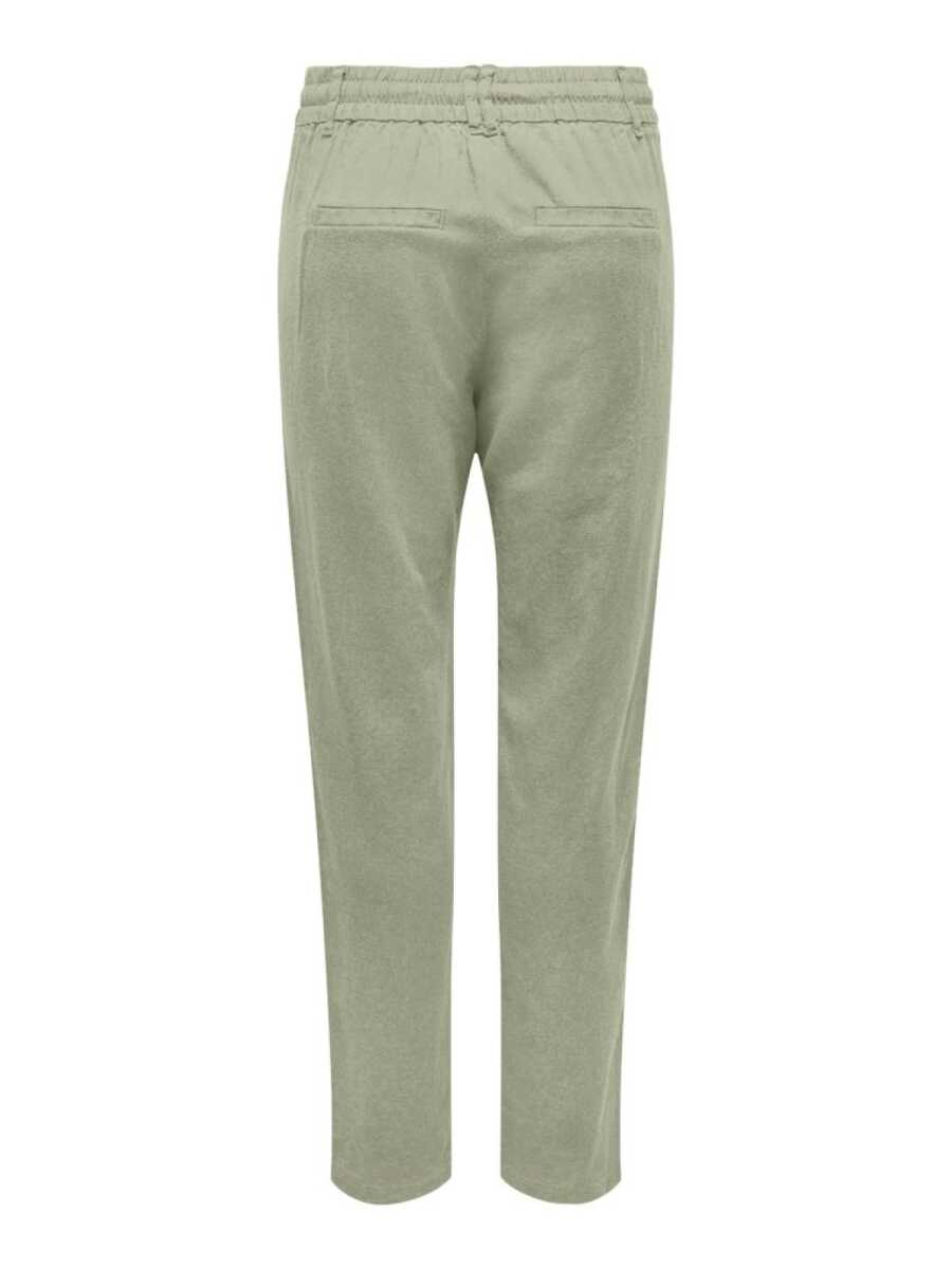 Only Caro Poptrash Kadın Keten Pantolon 15278710 - 2