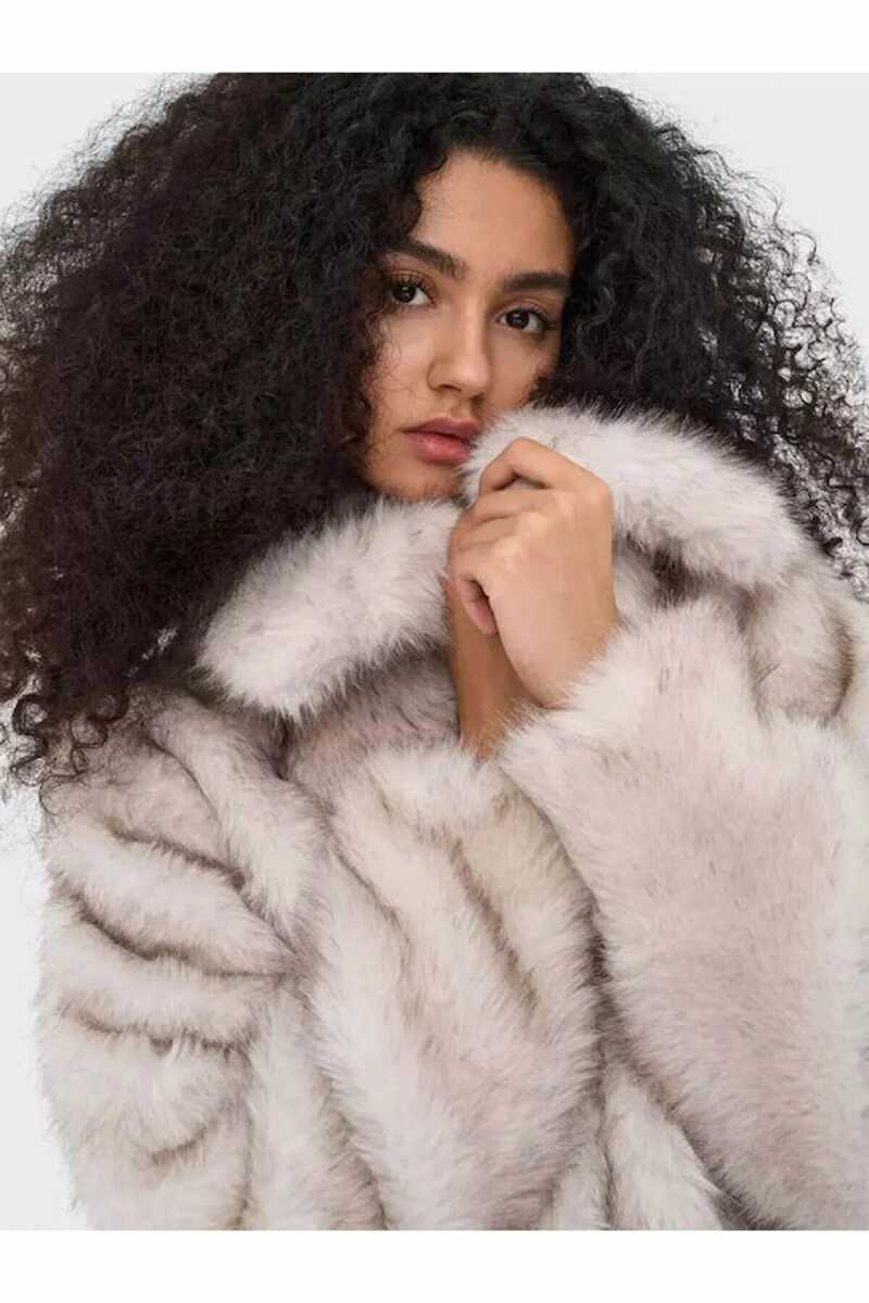 Only Dawn Faux Fur Kadın Ceket 15348977 - 4
