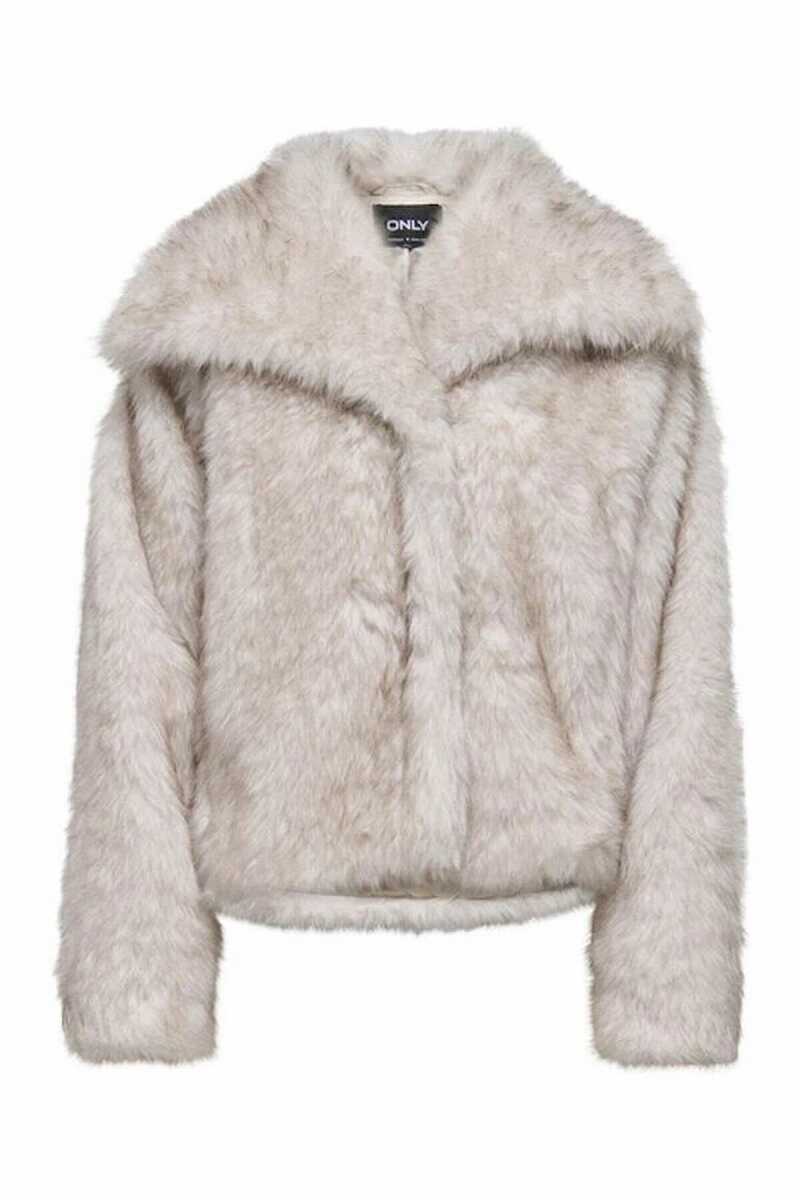 Only Dawn Faux Fur Kadın Ceket 15348977 - 5