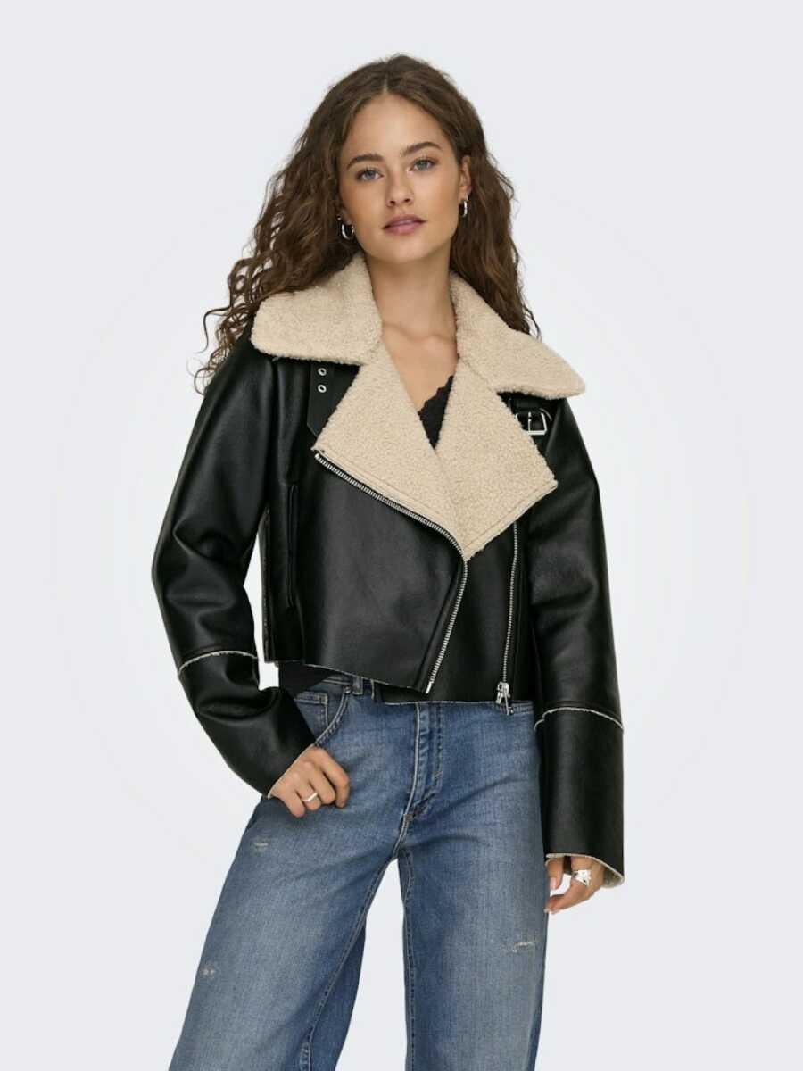 Only Dora Bonded Kadın Ceket 15349067 - 3