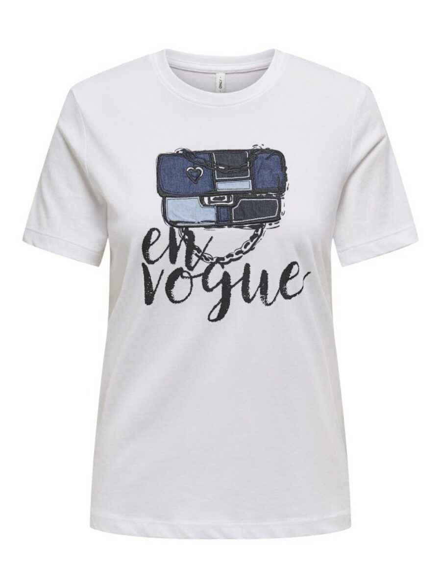 Only Emma Lıfe Regular Fit Kadın Tişört 15329752 - 1