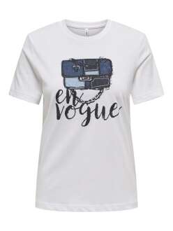 Only Emma Lıfe Regular Fit Kadın Tişört 15329752
