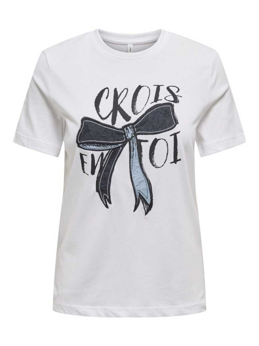 Only Emma Lıfe Regular Fit Kadın Tişört 15329752 - 1