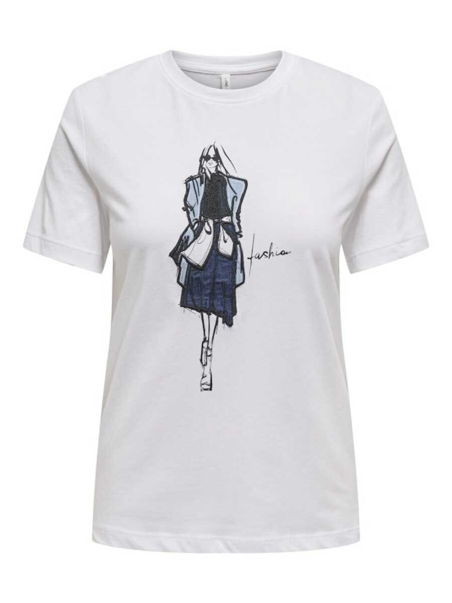 Only Emma Lıfe Regular Fit Kadın Tişört 15329752 - 1