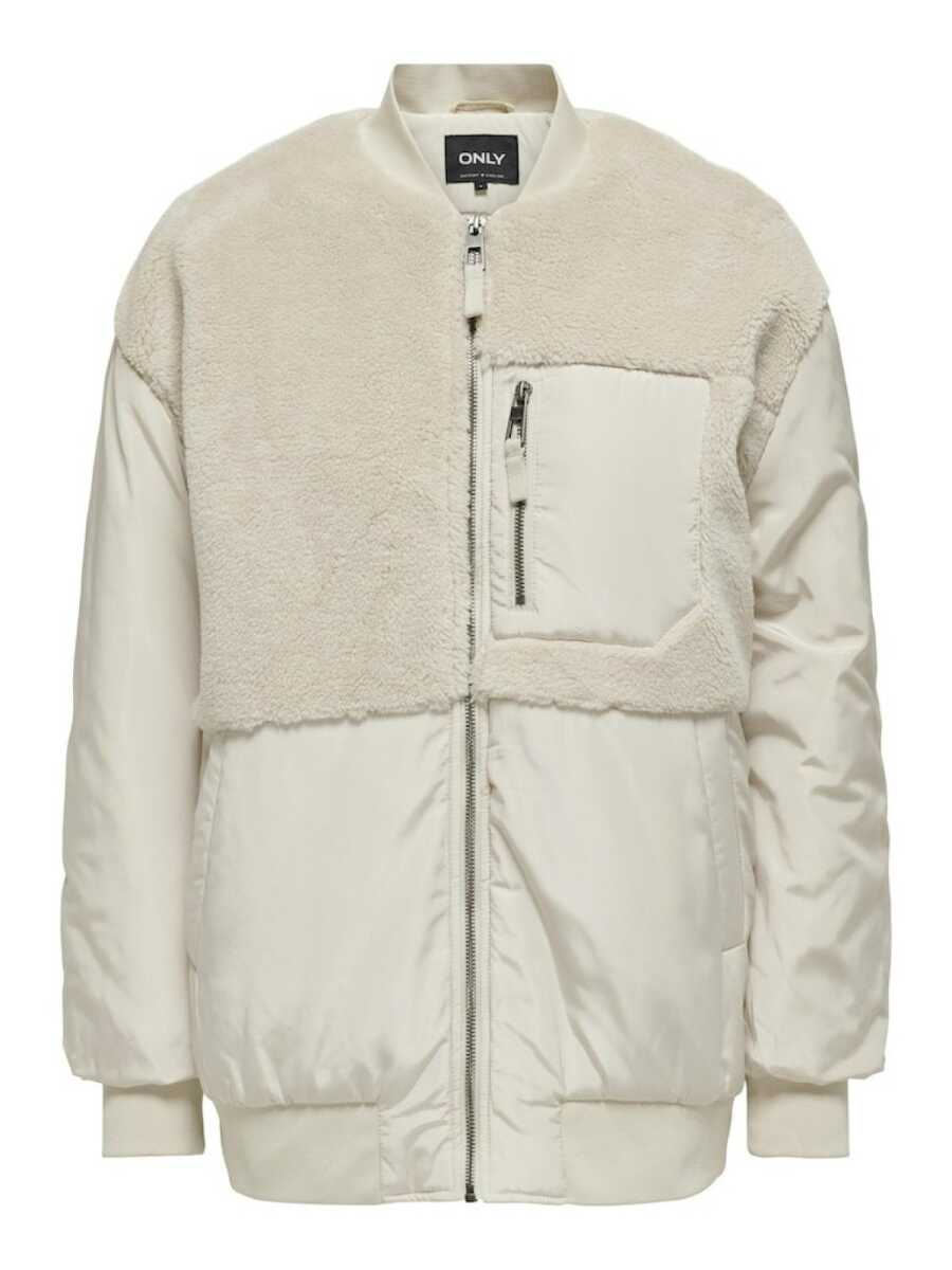 Only Emmy Fleece Bomber Kadın Ceket 15292801 (1)