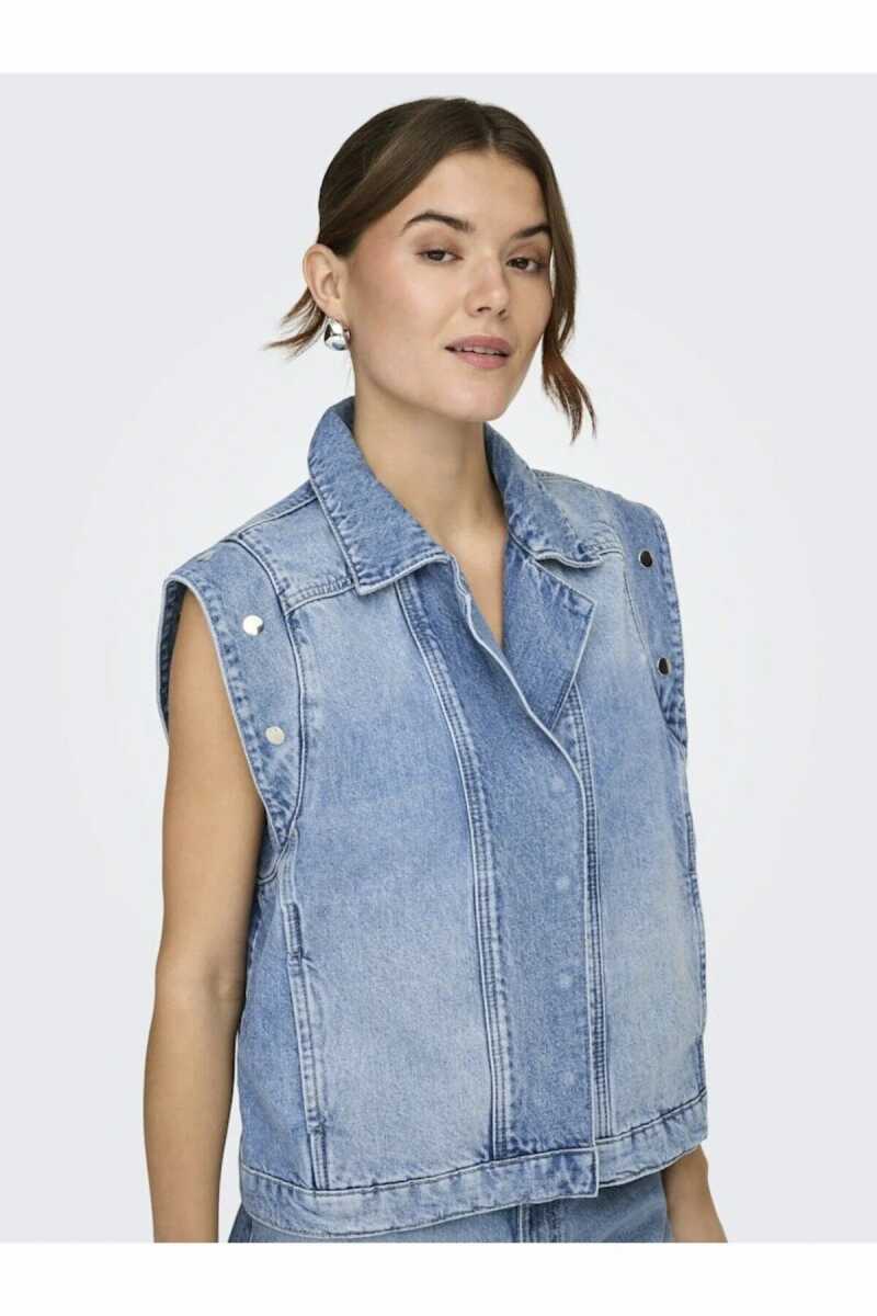 Only Fınley Kadın Jean Yelek 15364325