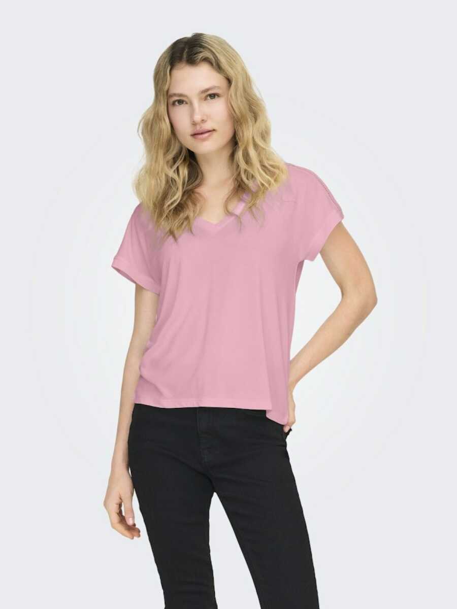 Only Free Lıfe Loose Fit Kadın Tişört 15369294