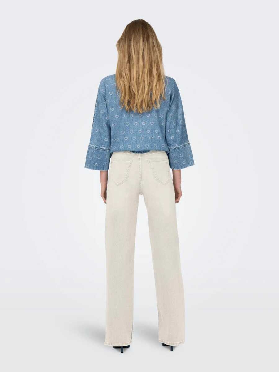 Only Hannah Ex Hw Wıde Leg Kadın Jean Pantolon 15341707 - 4