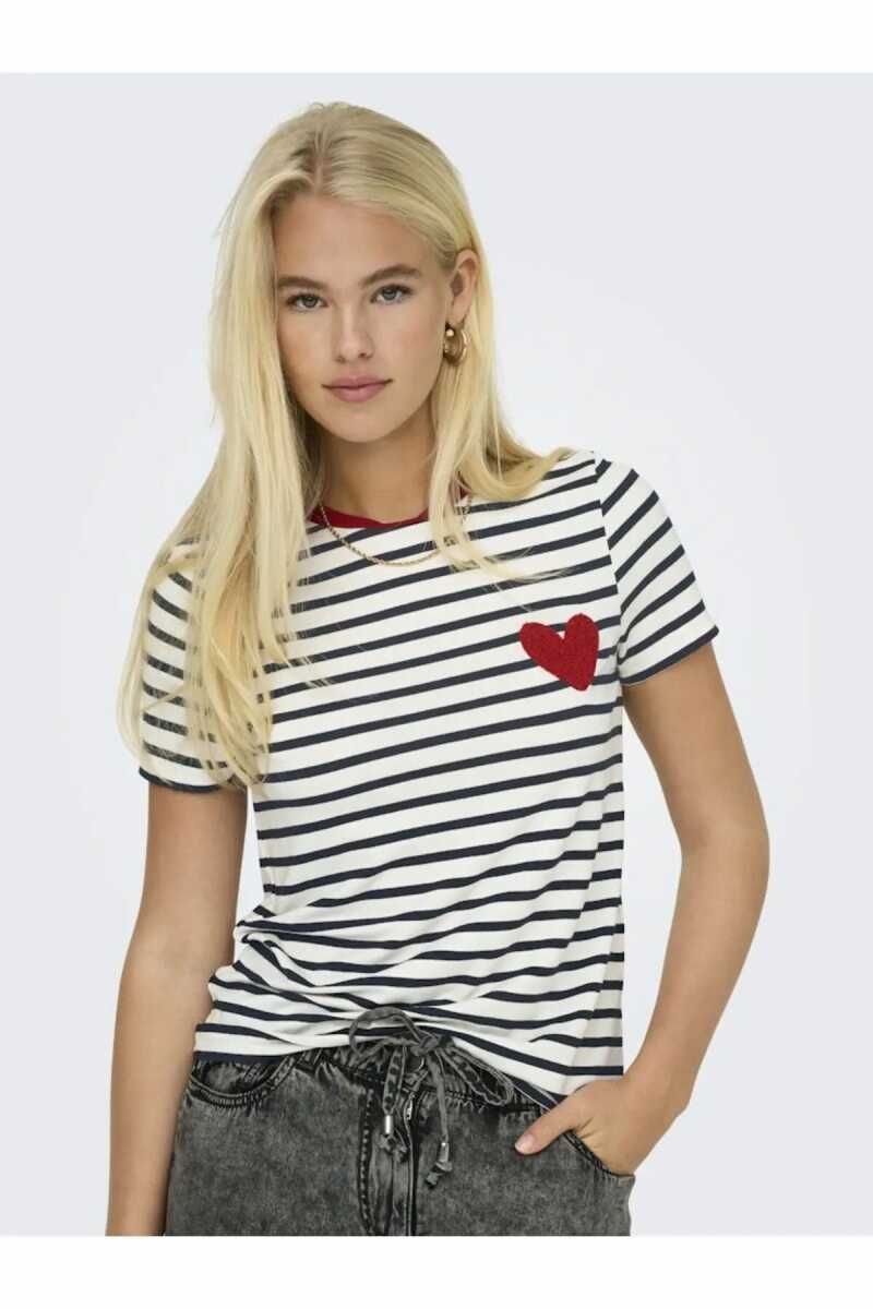 Only Heart Lıfe Kadın Tişört 15318959 - Only