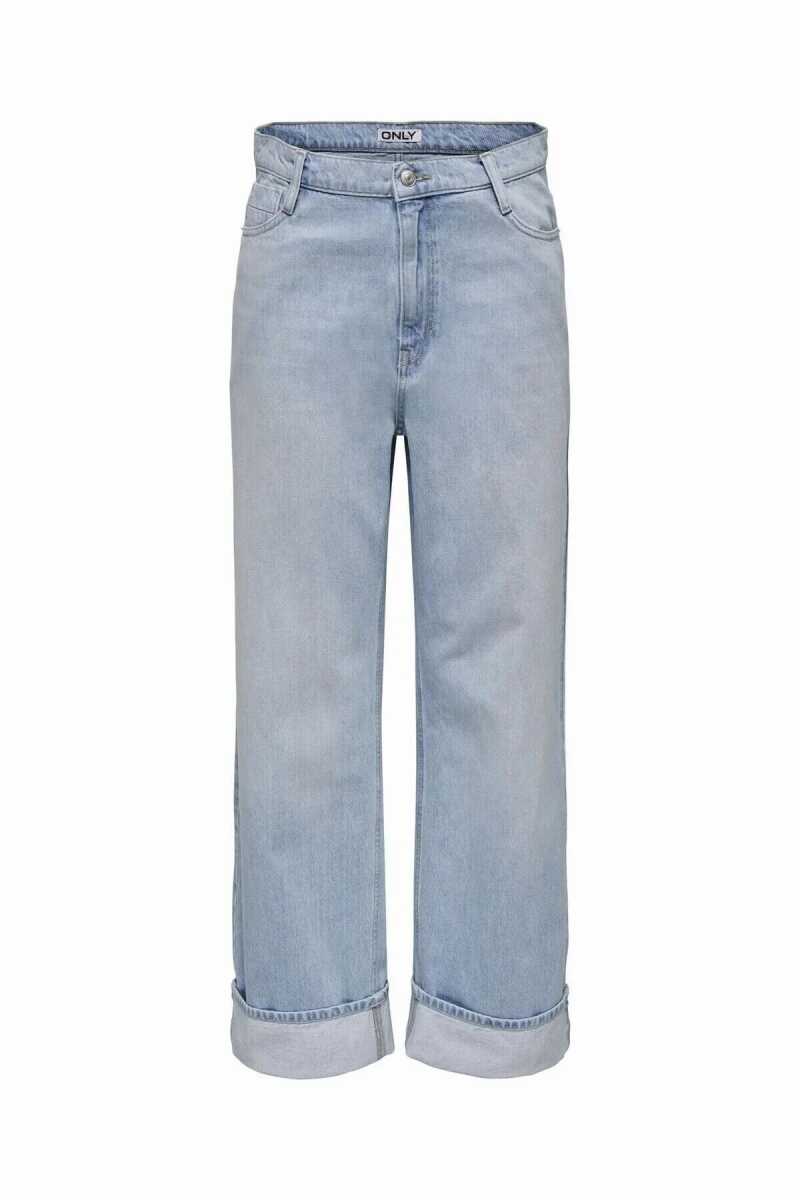 Only Hope Wıde Foldup Kadın Jean Pantolon 15343018 - Only