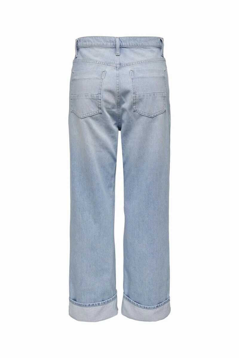 Only Hope Wıde Foldup Kadın Jean Pantolon 15343018 - Only (1)