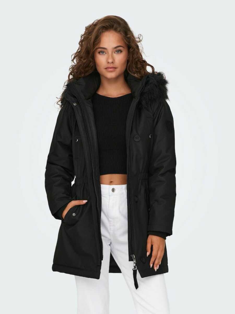 Only Irıs Fur Wınter Kadın Parka 15304625 - 3