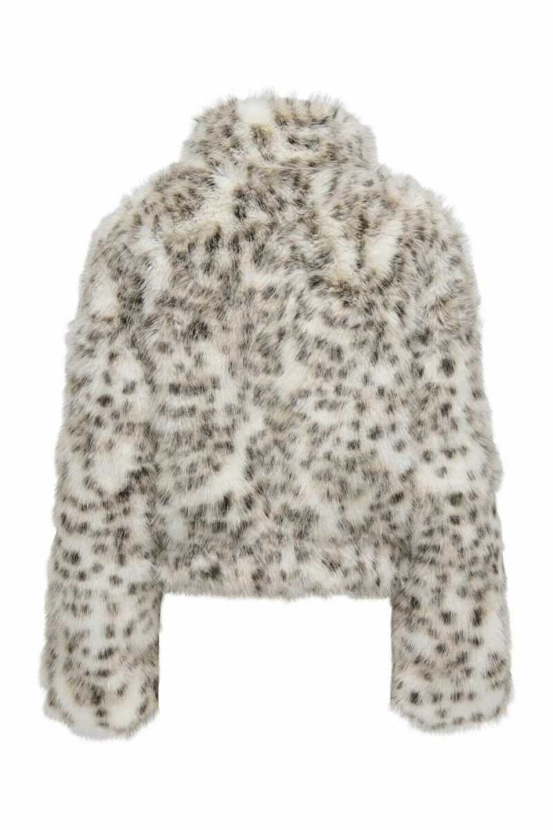 Only Janıs Lıfe Faux Fur Leo Kadın Ceket 15350369 - Only (1)