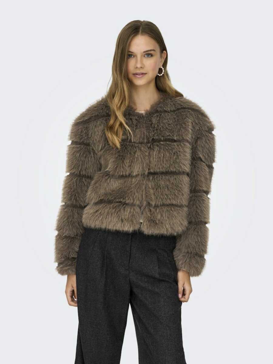 Only Jdy Ofelıa Faux Fur Kadın Ceket 15359349 - 1