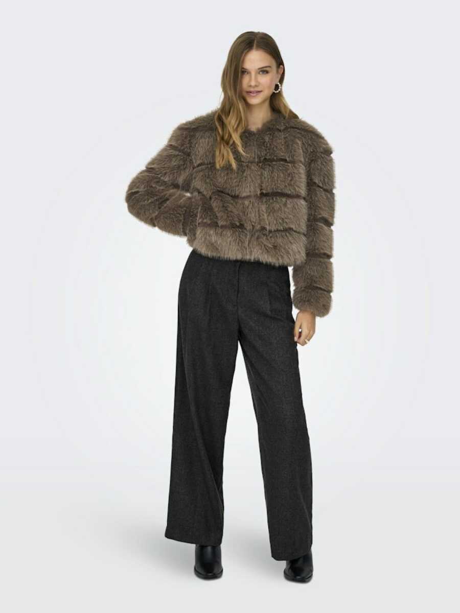 Only Jdy Ofelıa Faux Fur Kadın Ceket 15359349 - 4