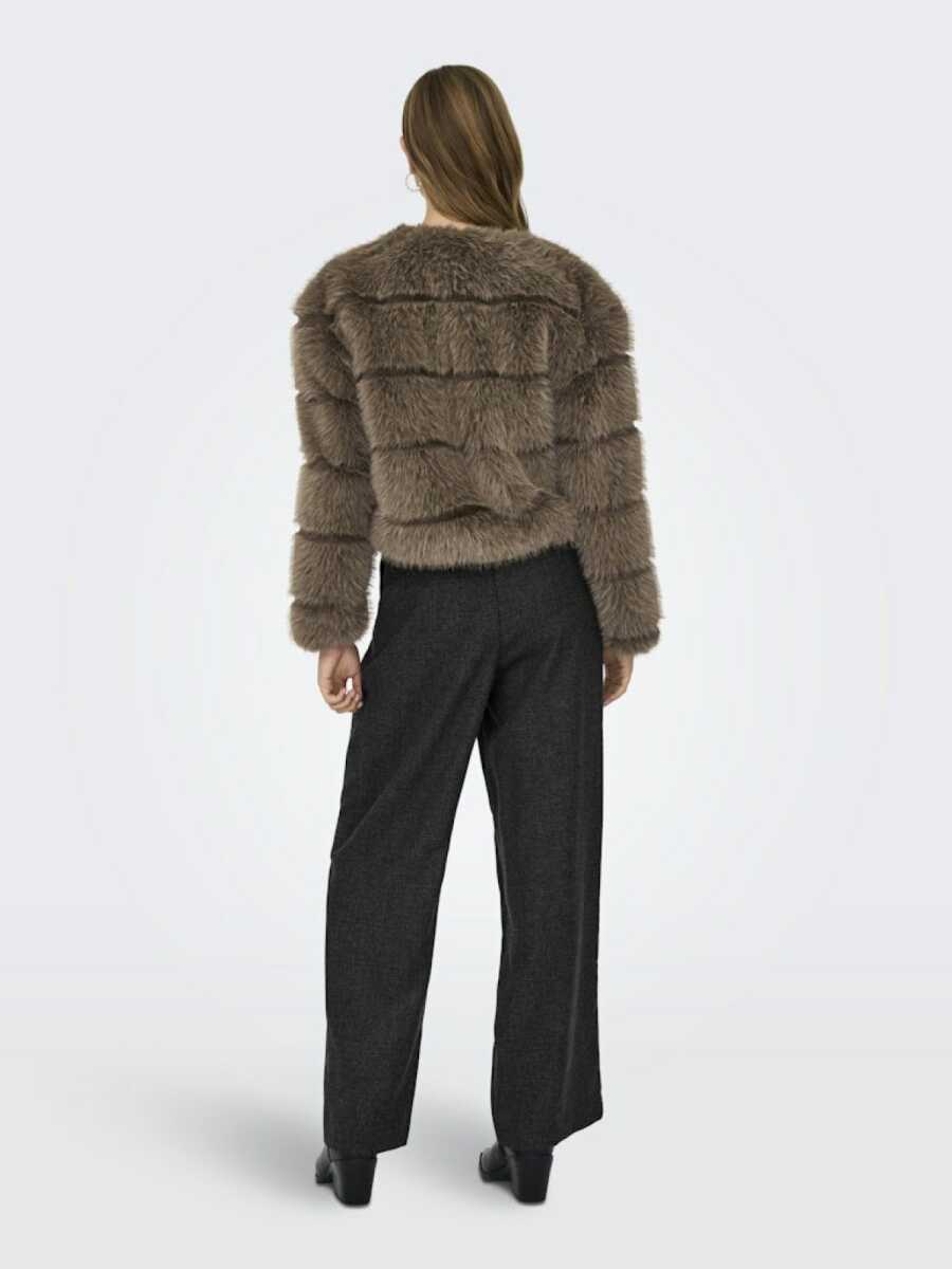 Only Jdy Ofelıa Faux Fur Kadın Ceket 15359349 - 5